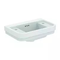 Lavoar suspendat Ideal Standard Atelier Calla alb lucios 50 cm cu 2 orificii baterie