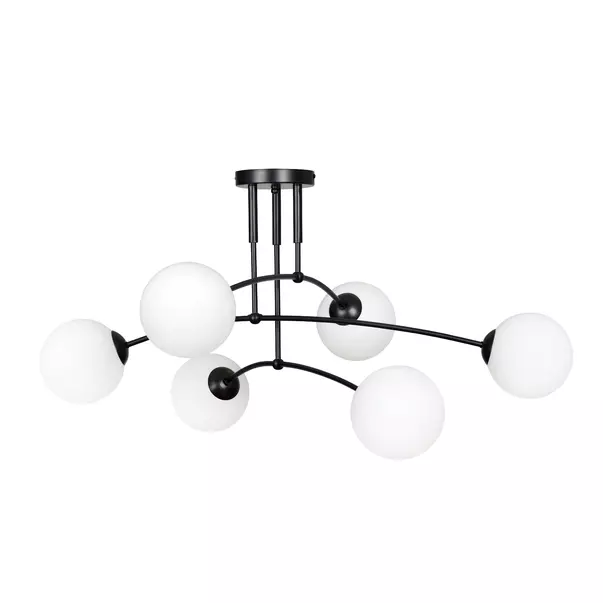 Lustra Emibig Pregos 6 negru