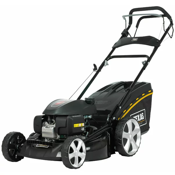 Masina de tuns iarba 4 in 1 Texas Razor 5190TR/W, motor Honda 2.4 kW benzina, latime de lucru 51cm, autopropulsata, reglaj central, sac 65 litri