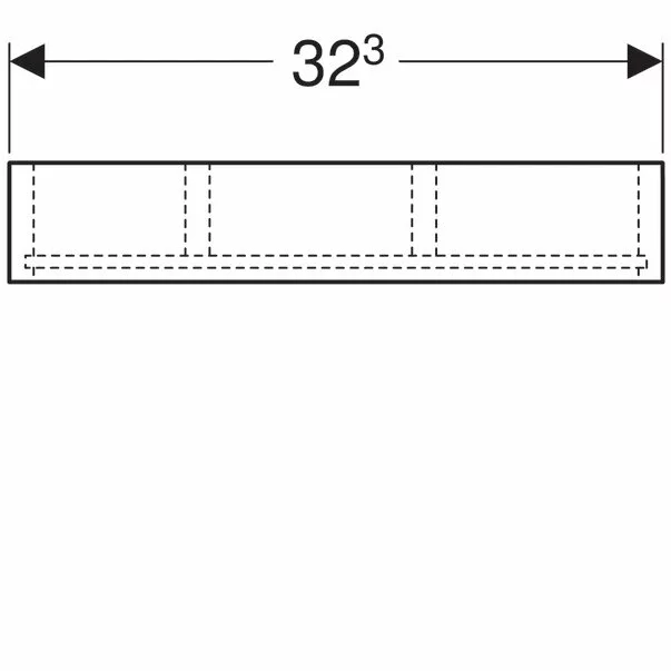 Modul de sertar Geberit Group divizare H inaltime 6 cm picture - 4