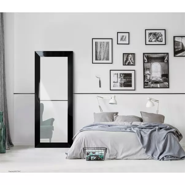 Oglinda Ars Longa Factory negru 59x149 picture - 3