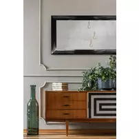 Oglinda Ars Longa Malaga negru 65x85 picture - 2