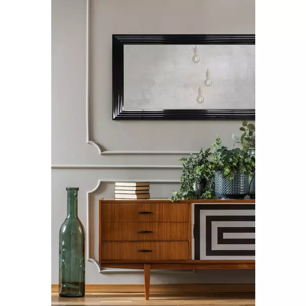 Oglinda Ars Longa Malaga negru 75x135 picture - 2