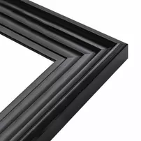 Oglinda Ars Longa Malaga negru 75x185 picture - 4