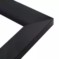 Oglinda Ars Longa Milano negru 65x115 picture - 4