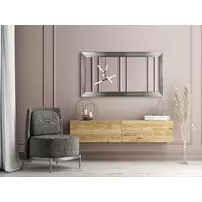 Oglinda Ars Longa Paris argintiu 83x83 picture - 2
