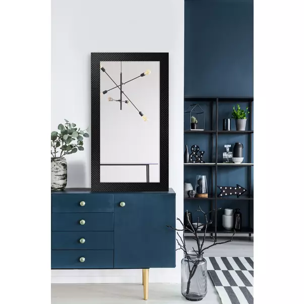 Oglinda Ars Longa Piko negru 63x113 picture - 3
