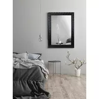 Oglinda Ars Longa Rio negru 73x133 picture - 2