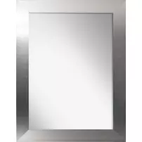 Oglinda Ars Longa Simple argintiu 83x83
