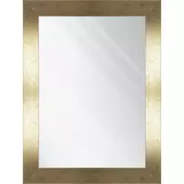 Oglinda Ars Longa Simple auriu 73x133