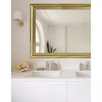 Oglinda Ars Longa Torino auriu 52x142 picture - 3