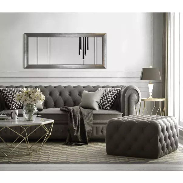 Oglinda Ars Longa Toscania grafit 62x112 picture - 2
