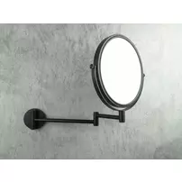 Oglinda cu brat mobil Deante Round negru picture - 2