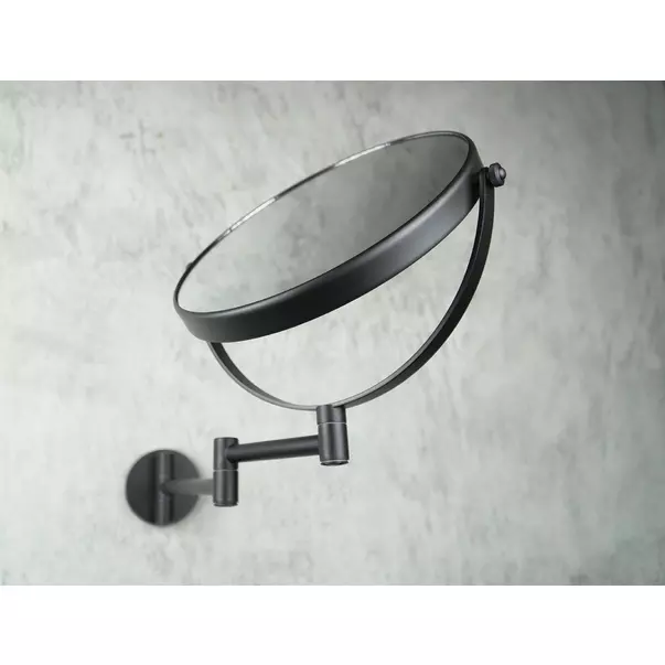 Oglinda cu brat mobil Deante Round negru picture - 6
