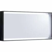Oglinda cu iluminare LED Geberit Citterio maro/gri 119 cm