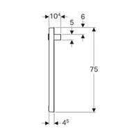 Oglinda cu iluminare LED Geberit Icon 120 cm picture - 5