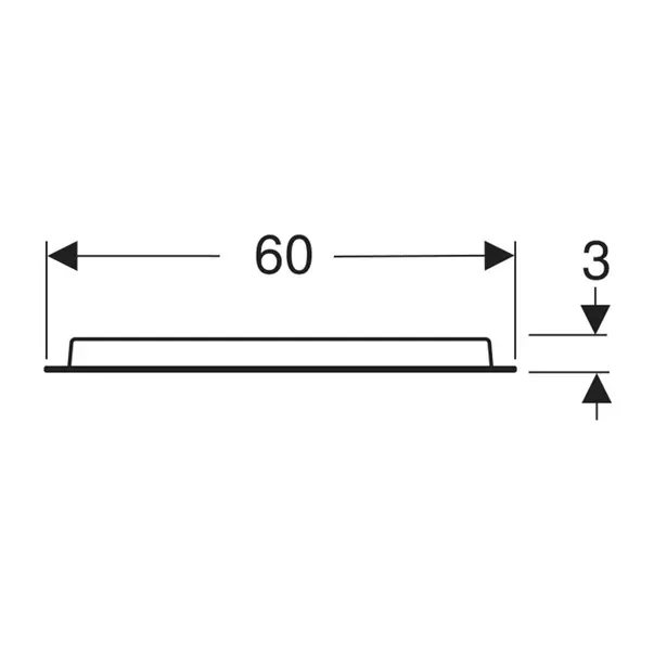 Oglinda cu iluminare LED Geberit Option 60 cm picture - 7