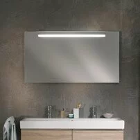 Oglinda cu iluminare LED Geberit Option Plus argintiu 120 cm