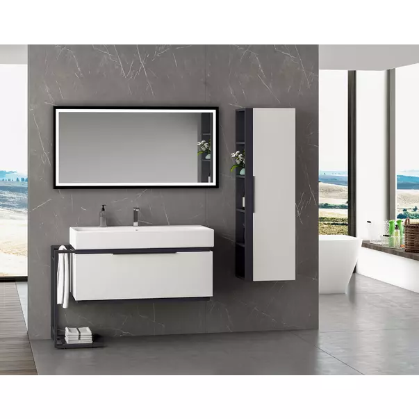 Oglinda cu iluminare Led Venti Luxled 120x60x2,5 cm picture - 5