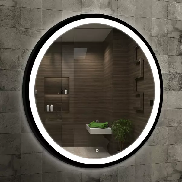 Oglinda cu iluminare Led Venti Rund II 90 cm picture - 4