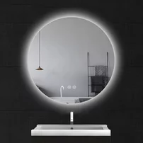 Oglinda cu iluminare si dezaburire Fluminia Calatrava Ambient 60 cm