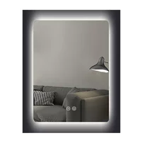 Oglinda cu iluminare si dezaburire Fluminia Morris Ambient 60 cm