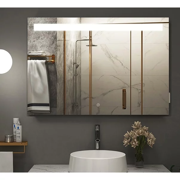 Oglinda cu iluminare si dezaburire Fluminia Public-H 100 cm picture - 2