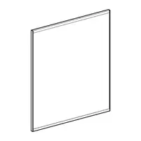 Oglinda cu iluminare si dezaburire Geberit Option Plus Square 60 cm negru - aluminiu eloxat picture - 6