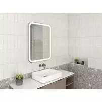 Oglinda dreptunghiulara LED Dubiel Vitrum Hugo 60x80cm