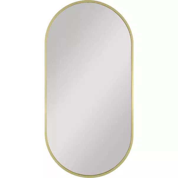 Oglinda ovala Dubiel Vitrum Joy Gold 40x80 cm picture - 2