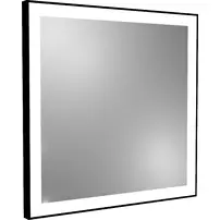 Oglinda patrata LED Dubiel Vitrum Logan Black 70x70 cm picture - 2