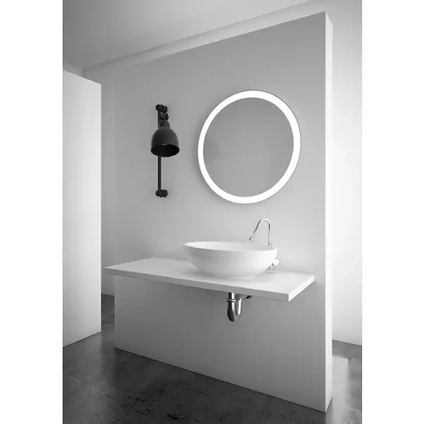Oglinda rotunda LED Dubiel Vitrum Omega 60x60cm