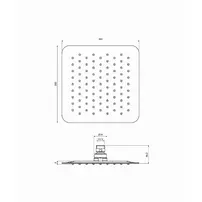 Palarie de dus Omnires Ultra Slimline picture - 2