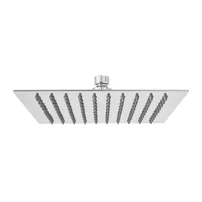 Palarie de dus patrata Invena Eco Pax 20 Exe 200x200 mm crom
