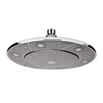 Palarie de dus rotunda Invena Socho 240 mm crom - gri