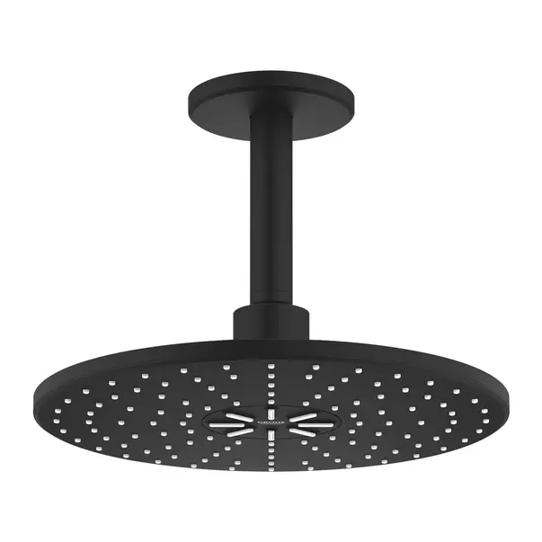 Palarie si brat de dus Grohe Rainshower SmartActive 310 cu 2 functii negru mat picture - 2