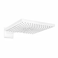 Palarie si brat de dus Hansgrohe Raindance Select E 300 alb mat