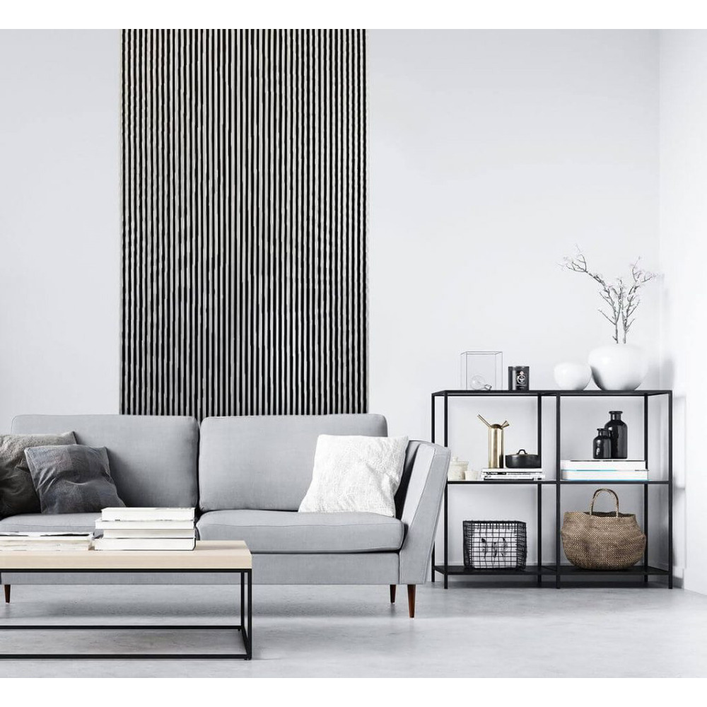 Panou riflaj Lamelio Asti finisaj argintiu 12.2×270 cm 12.2x270