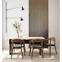 Panou riflaj Lamelio Vasco finisaj stejar artizanal 12.2x270 cm