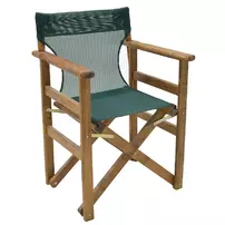 Panza perforata Pakoworld pentru scaun tip director verde picture - 2
