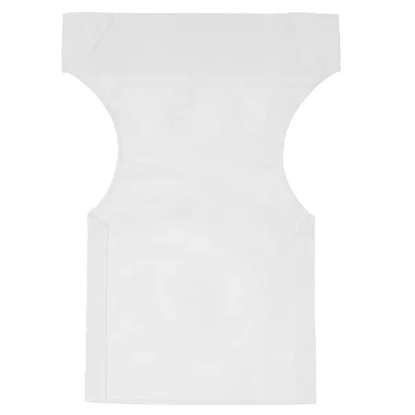 Panza perforata Pakoworld pentru scaune tip director alb picture - 1