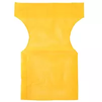 Panza perforata Pakoworld pentru scaune tip director galben