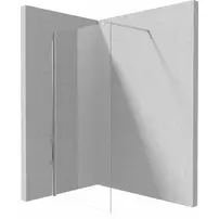 Paravan de dus Deante Kerria Plus crom 100x200 cm