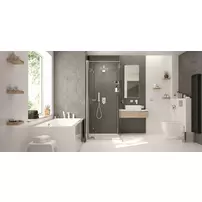 Paravan de dus Deante Kerria Plus crom 90x200 cm picture - 2