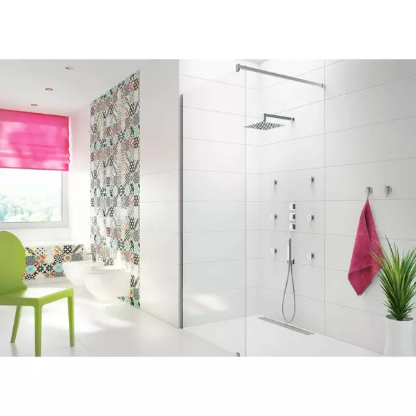Paravan de dus tip Walk-in Deante Abelia crom 110 cm picture - 15