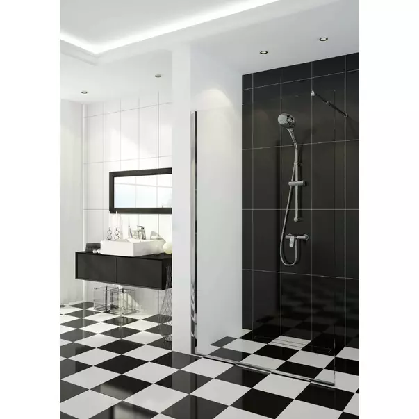 Paravan de dus tip Walk-in Deante Abelia crom 110 cm picture - 17