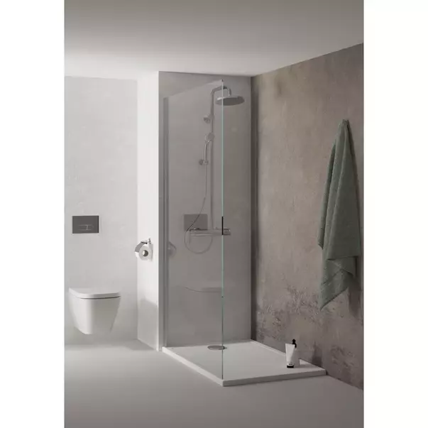 Paravan de dus tip Walk-in Ideal Standard i.life 120x200 cm sticla 8 mm argintiu picture - 7