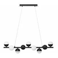 Pendul alb negru 9 globuri led modern Rea APP400-CP