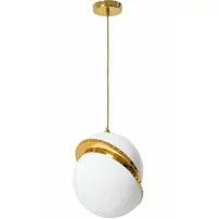 Pendul auriu 2 semicercuri Rea APP481-1CP picture - 2