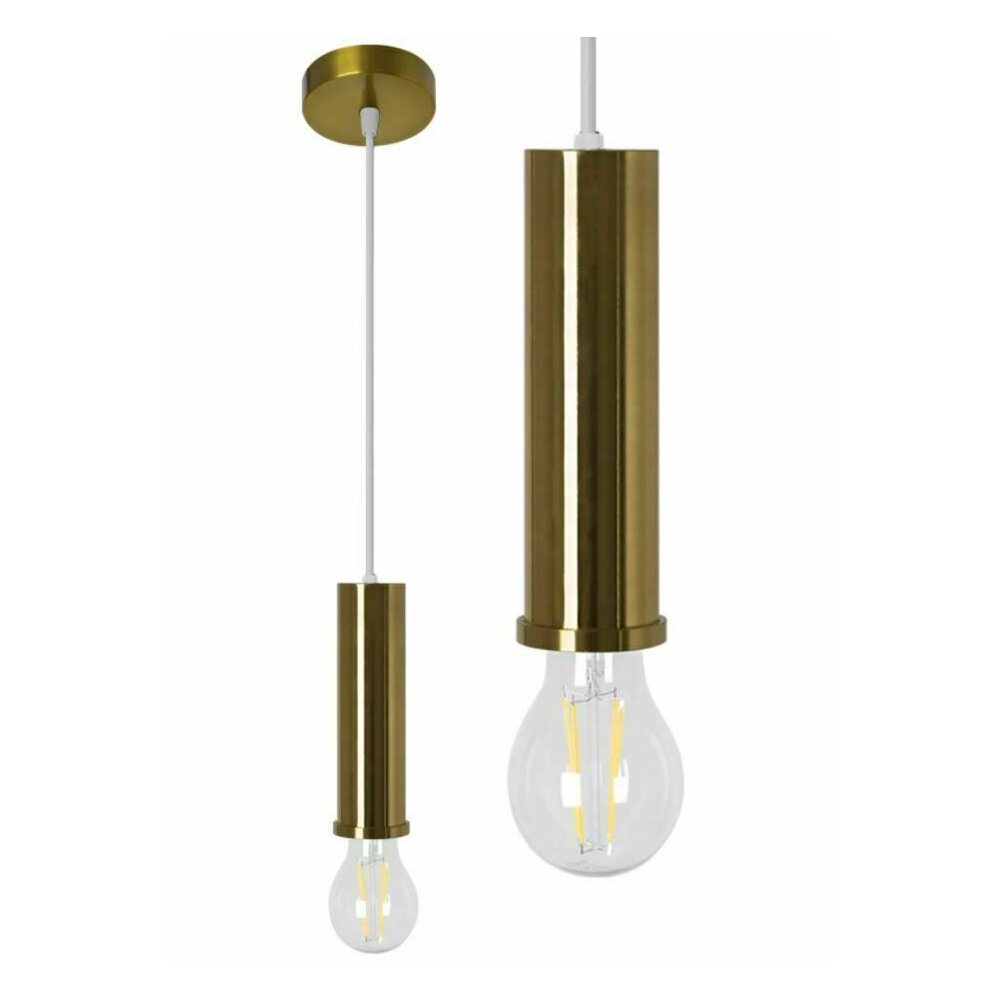 Pendul auriu model cilindric Rea APP112-1CP design modern Osti A neakaisa.ro imagine noua 2022